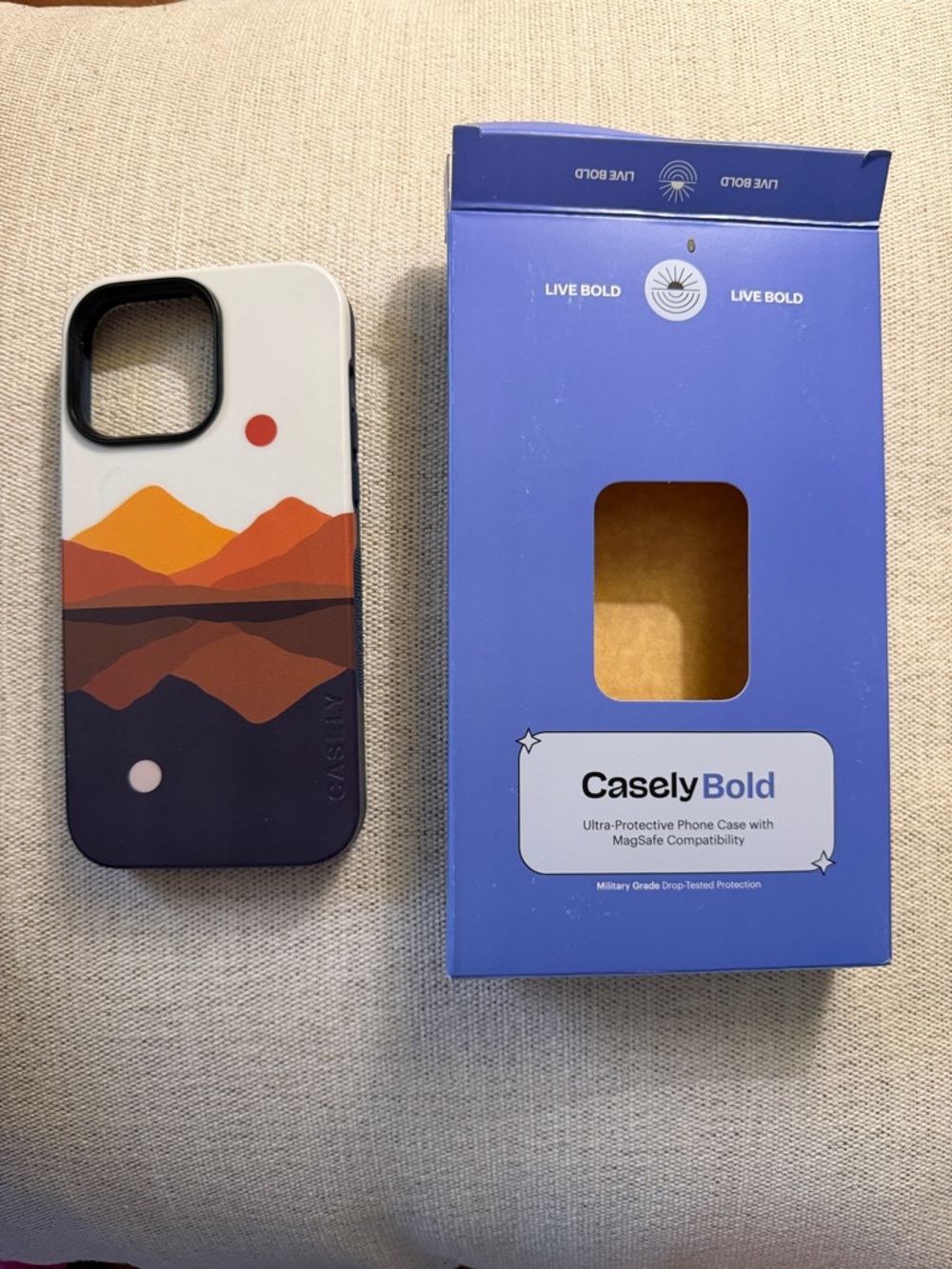 iPhone 14 Pro Max - Casely Ultra-Protective Mountain Sunset Phone Case